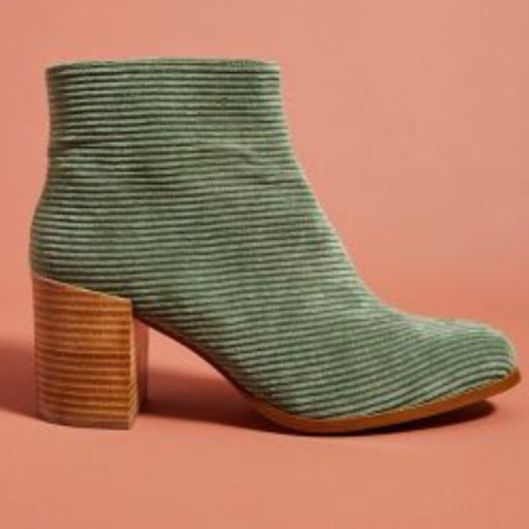 Anthropologie Shoes - Anthropologie Corduroy Booties